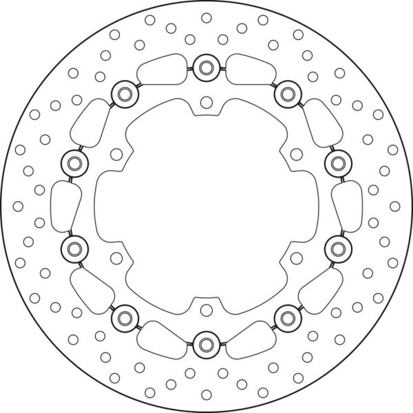 Brembo Serie Oro brakedisc floating