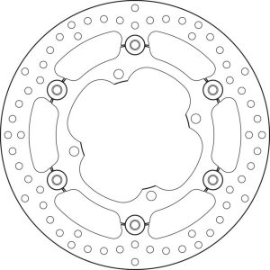 Brembo Serie Oro brakedisc floating