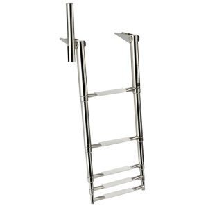Osculati 5-step ladder w/handle 430 mm