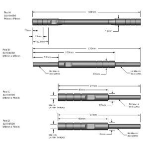 UNIV. SHIFT ROD KIT