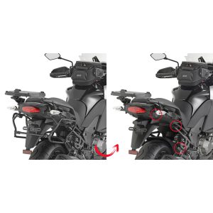 Givi Rapid release tub. side-case holder for MONOKEY® V35 Versys 1000 (15)