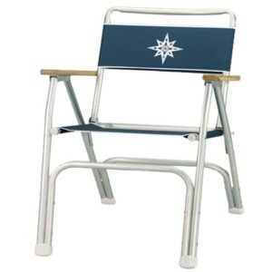 Osculati alum.fold.chair BEACH blue