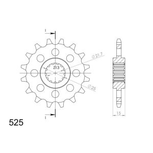 Supersprox / JT Front sprocket 1182.14