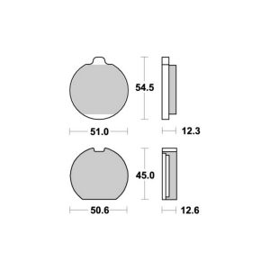 Sbs Brakepads Ceramic rear