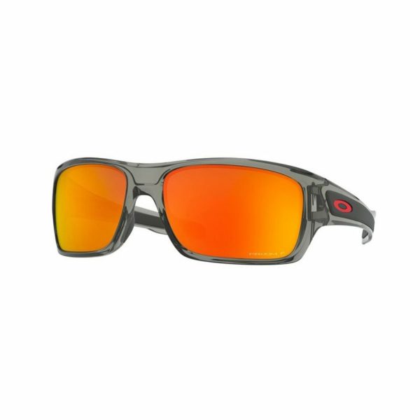 Oakley Sunglasses Turbine Grey Ink w/ PRIZM Ruby Pol