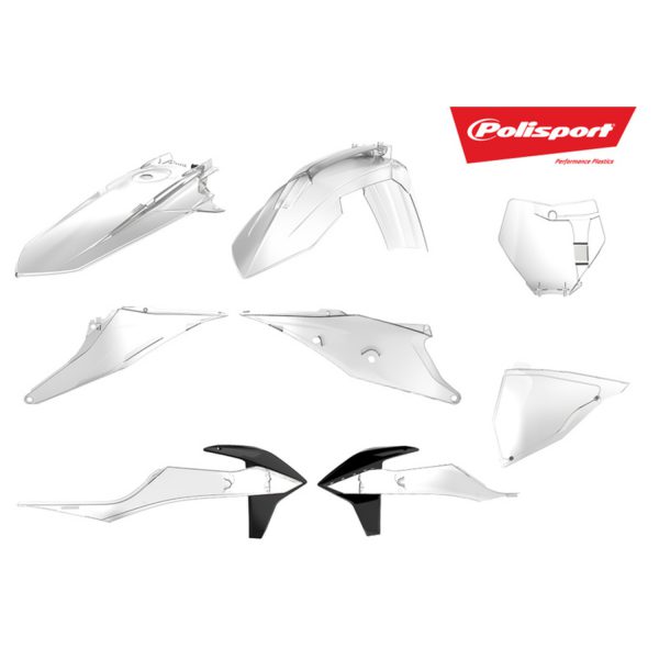 Polisport Complete kit SX/SX-F 2019- Clear