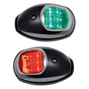 Evoled LED navigation lights pair – black
