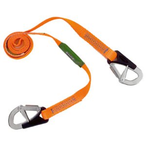 Baltic 2-hook safety line 2m