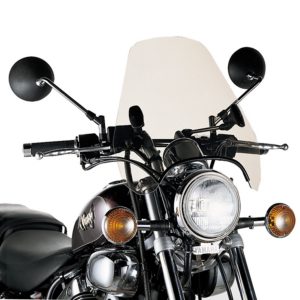 Givi Universal screen with 2 point handlebar, bronzè 36,9 x 42,5 cm (HxW)