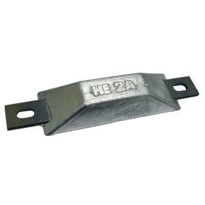 Perf metals anode, 0.1 Kg Strap anode