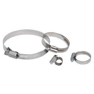 Hose clamp S.S. 9 x 12-20 mm (package 10 pcs)