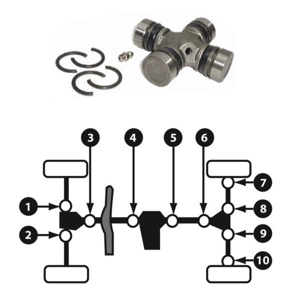 EPI U-JOINT 25.2x65mm