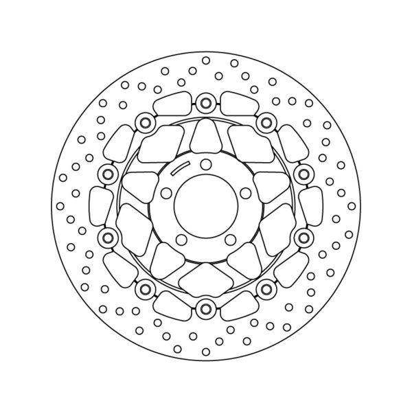 Brembo Serie Oro brakedisc floating