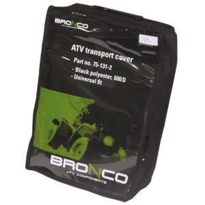 Bronco Cover trailerable for ATV black 600D