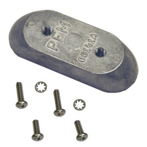 Perf metals anode, Side Mounted
