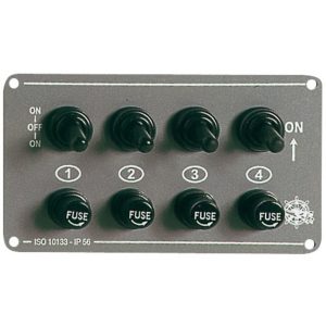 4 switches panel