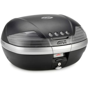 Givi V46 TECH case, 46 Lt black with transparent reflectors