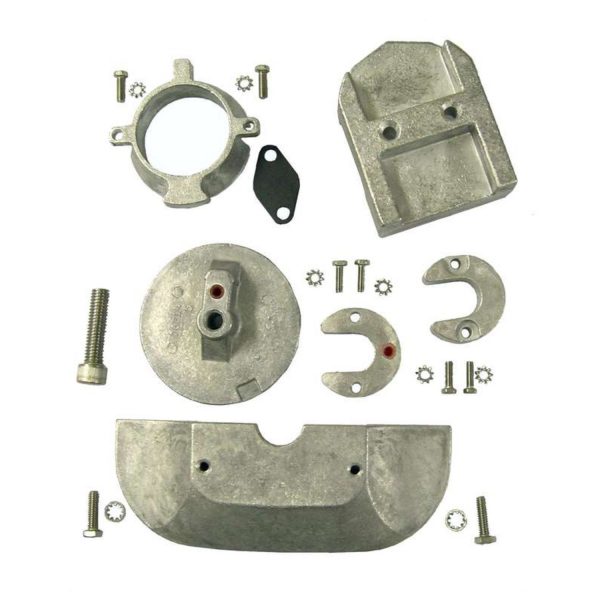 Perf metals anode, Complete Kit Alpha One Gen II