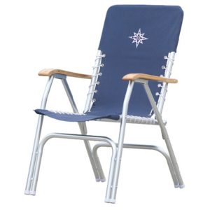 Osculati alum.fold.chair DECK blue
