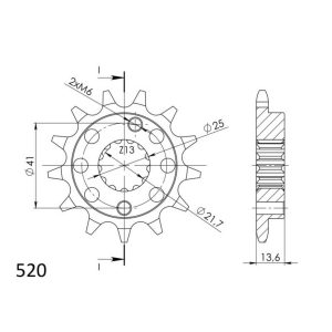 Supersprox / JT Front sprocket 1307.14