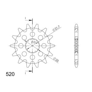 Supersprox / JT Front sprocket 565.15