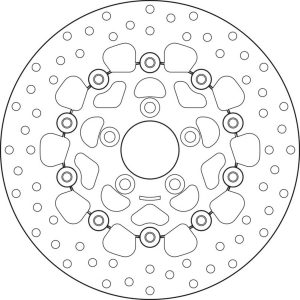 Brembo Serie Oro brakedisc floating