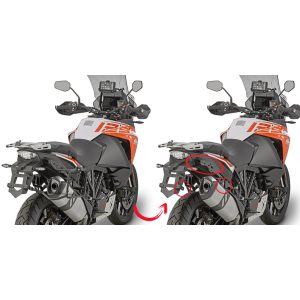 Givi Rapid release tubular side-case holder for MONOKEY® cases KTM Adventure