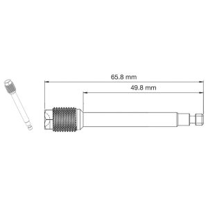 Sbs Brake pin rear Ho/Su