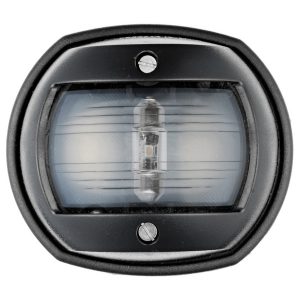 Compact 12 LED navigation light black – white 135°