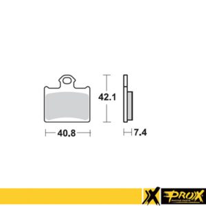 ProX Rear Brake Pad KTM85SX ’11-20 + Freeride 350 ’12-17