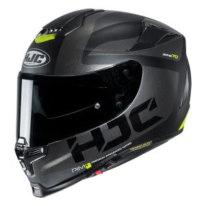 HJC  Helmet RPHA 70 Balius Gray/Black/FluoYellow MC5SF M 57-58