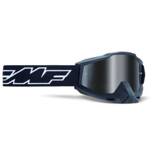 FMF POWERBOMB YOUTH Goggle Rocket Black – Mirror Silver Lens