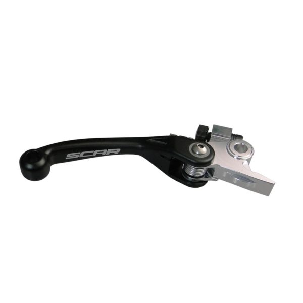 Scar Unbreakable Pivot Brake Lever - Kawasaki/Yamaha Black color