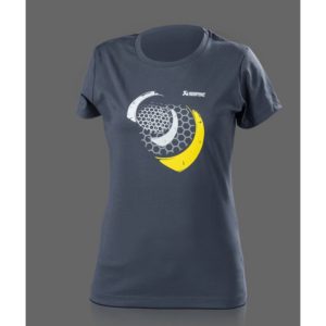 Akrapovic Lifestyle Mesh Women T-shirt Blue/grey #M