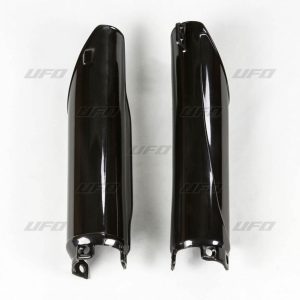 UFO Fork slider protectors CR125-500 98-,CRF250/450 Black 001