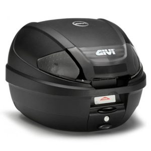 Givi E300NT2 TECH 30 ltr. MONOLOCK® topcase (black), universal fitting kit inclu