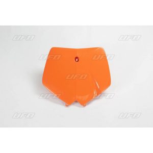 UFO Front number plate KTM125-520 99-02 Orange 127