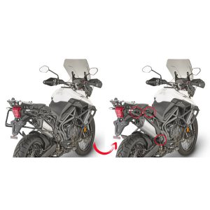 Givi Tubular pannier holder Rapid release TRIUMPHTIGER 800/XC-XR 2018