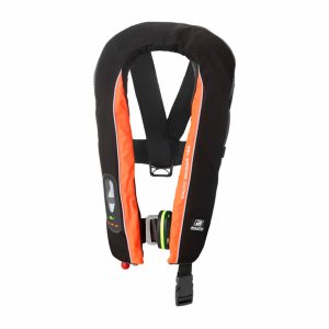Baltic Winner 165 harness auto inflatable lifejacket black/orange 40-150kg