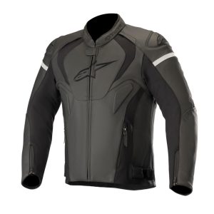 Alpinestars Leather jacket Jaws v3 Black/Black 56