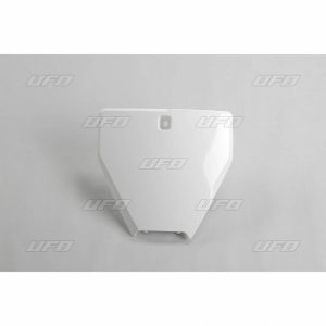 UFO Front number plate HVA TC/FC 125-450 16- (no TC250 2016) White 041