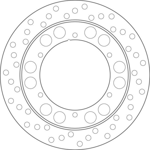 GOLDFREN Brake disc yd282 hd150 id132 t5