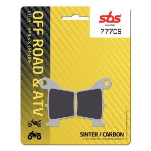 Sbs Brakepads Carbon Silver