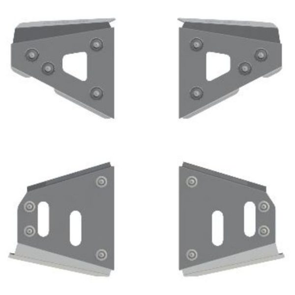 Storm A-arm plates Alu Polaris