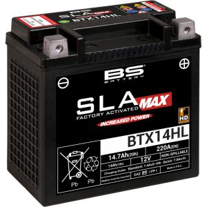 BS Battery  BTX14HL (FA) SLA MAX – Sealed & Activated