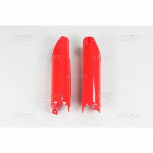 UFO Fork slider protectors CR125-500 98-,CRF250/450 Red 070
