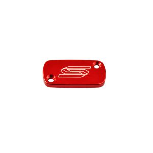 Scar Front Brake Reservoir Cover – Honda/Beta Red color