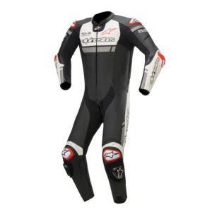 Alpinestars Leather Suit 1-pcs Missile Ignition Tech Air Black/Wht/Red Fluo 54