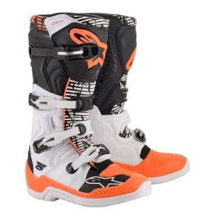 Alpinestars Boot Tech 5 Wht/Blk/Orange Fluo 49