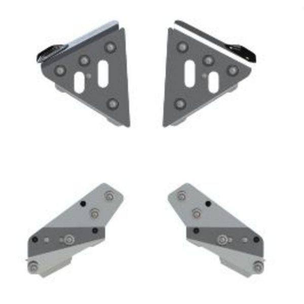 Storm A-arm plates Alu Can Am